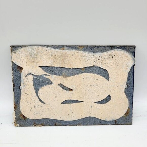 Vintage French Blue Enamel House Number 2 Plaque Sign Address Cottagecore Paris - Picture 4 of 6